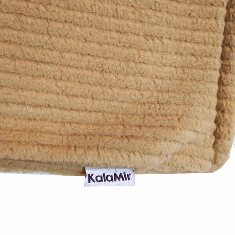 کاور کوسن کالامیر مدل راه راه سایز 40×40سانتی متر مجموعه 2 عددی