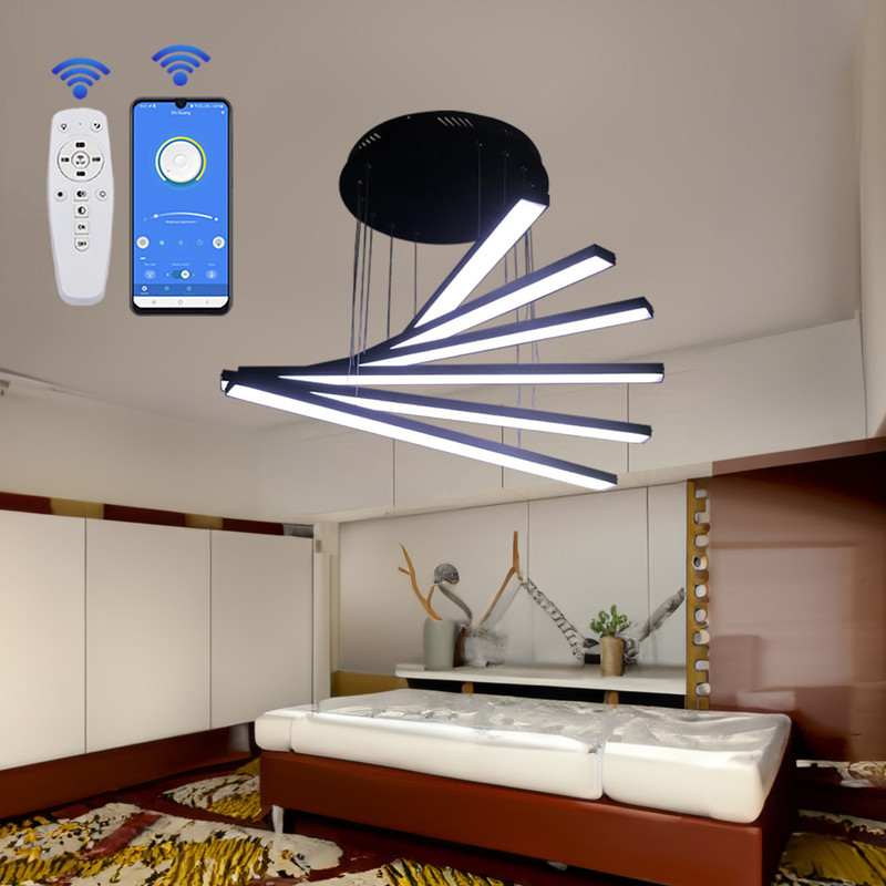 لوستر مدل مدرن سرو آویز کد SC6