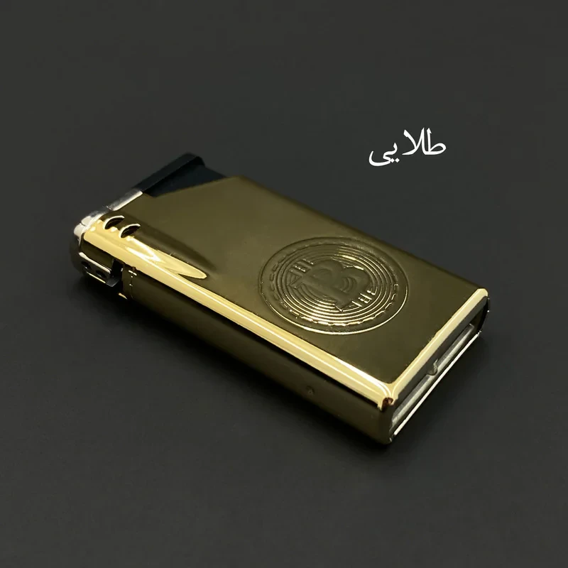فندک گازی مدل دکمه ای طرح بیتکوین کد DKD-2027