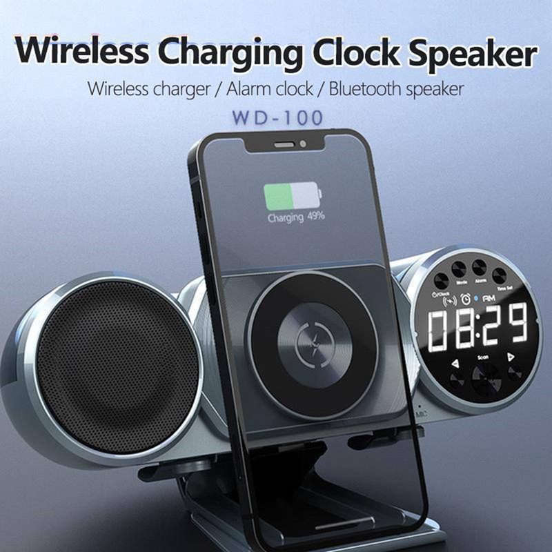 پایه نگهدارنده و شارژر بی سیم گوشی موبایل گیفت کالکشن مدل WD100