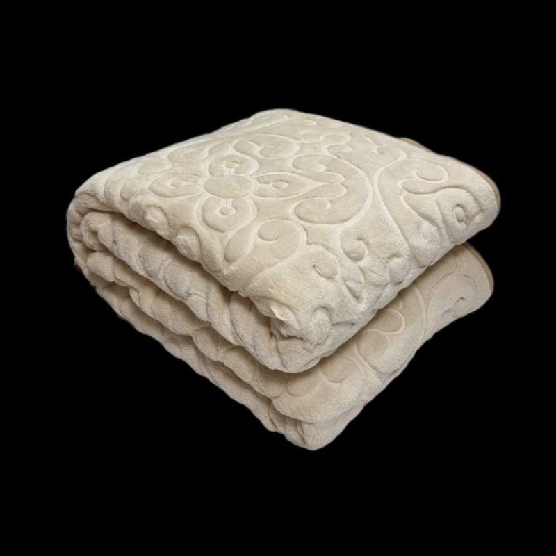 پتو 1 نفره گلبافت مدل برجسته  سایز 220x160 سانتی‌متر