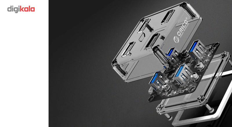 هاب USB 3.0 چهار پورت اوریکو مدل MH4U-U3