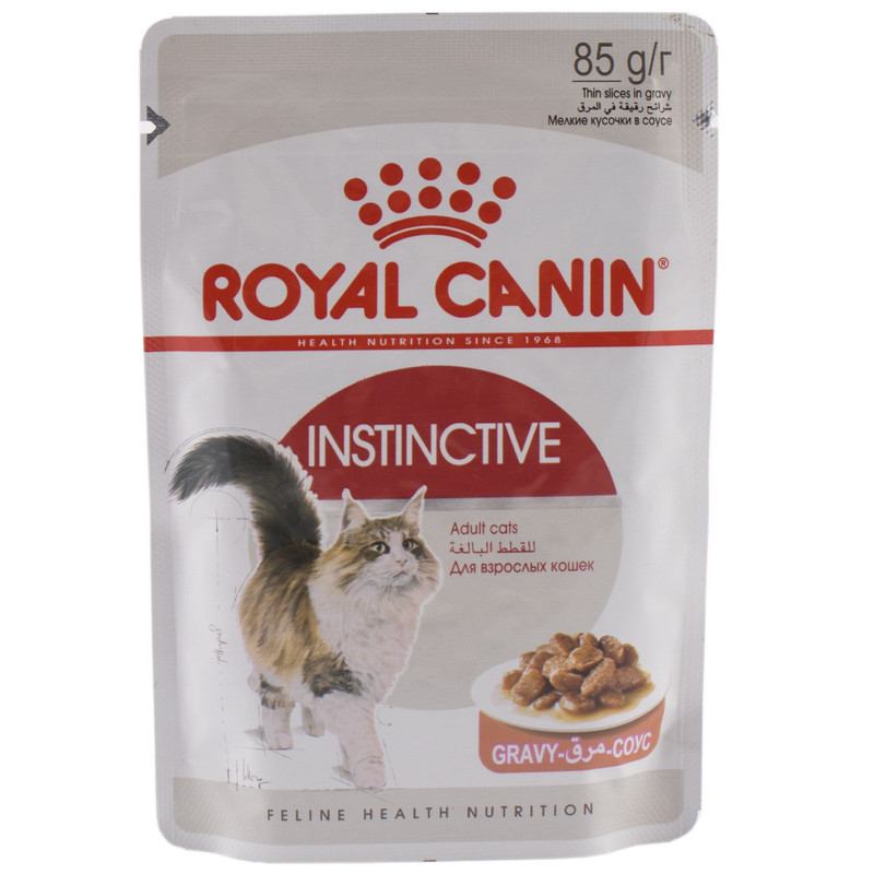 پوچ گربه رویال کنین مدل Instinctive وزن 85 گرم
