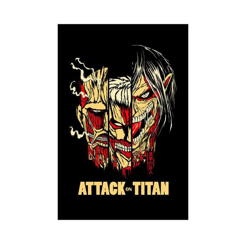تابلو مدل اتک ان تایتان attack on titan 01