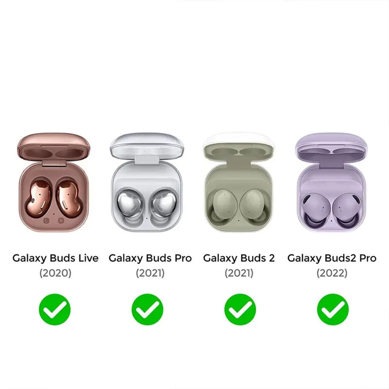کاور مسیر مدل threeple Apex مناسب برای هدفون سامسونگ بی سیم Galaxy Buds Live  Buds Pro  Buds 2  Buds 2 Pro  Buds Fe