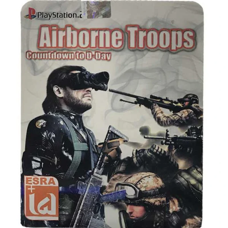 بازی airborne troops countdown to d-day مخصوص ps2