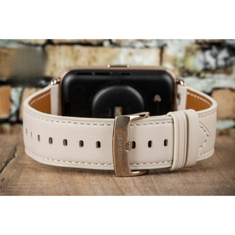 ساعت هوشمند هوآوی مدل WATCH FIT 2 Classic Edition بند چرمی