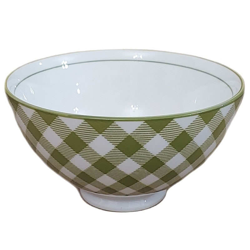 کاسه مدل  سالاد خوری طرح چهار خانه