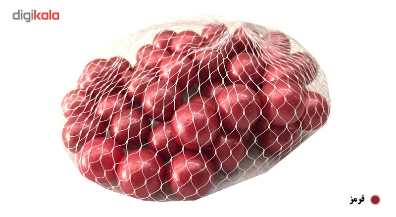تیله گلدونه مدل لاکی بسته 50 عددی