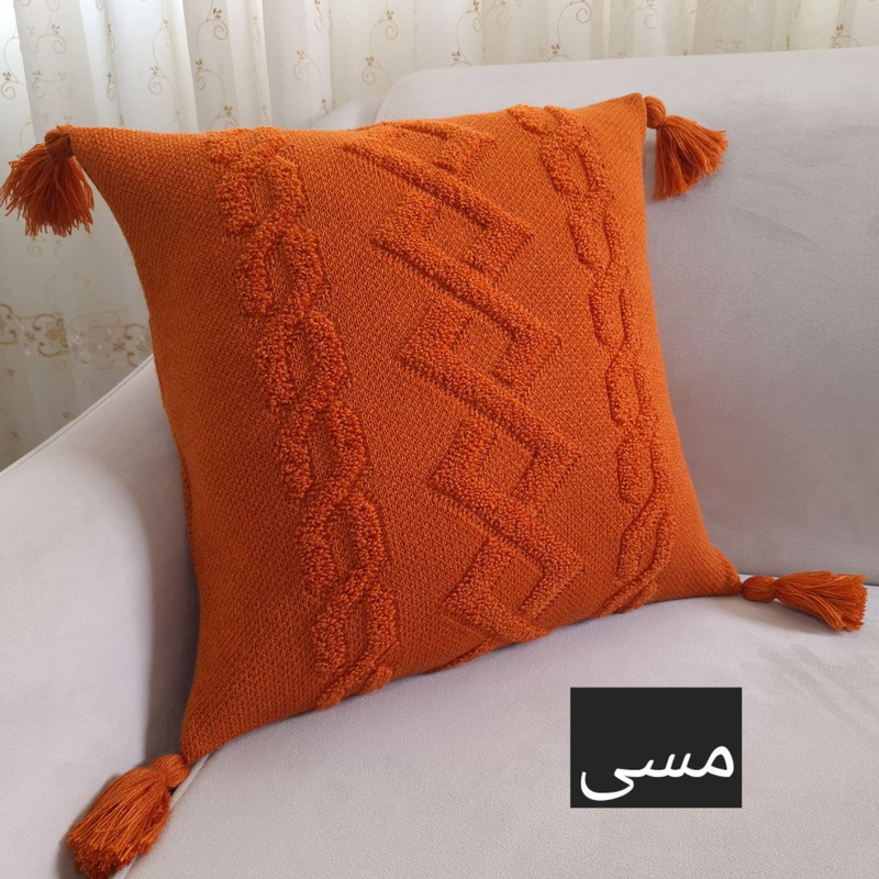 کاور کوسن مدل پانچدوزی ایران سایز 40×40 سانتی متر