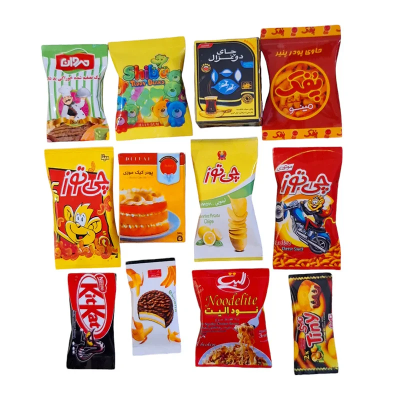 مگنت مدل مینیاتوری مجموعه 12 عددی