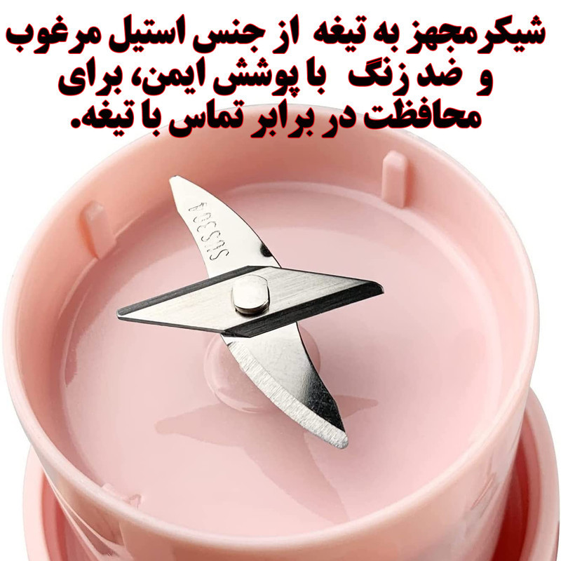 شیکر شارژی مدل BL110 گنجایش 0.3 لیتر