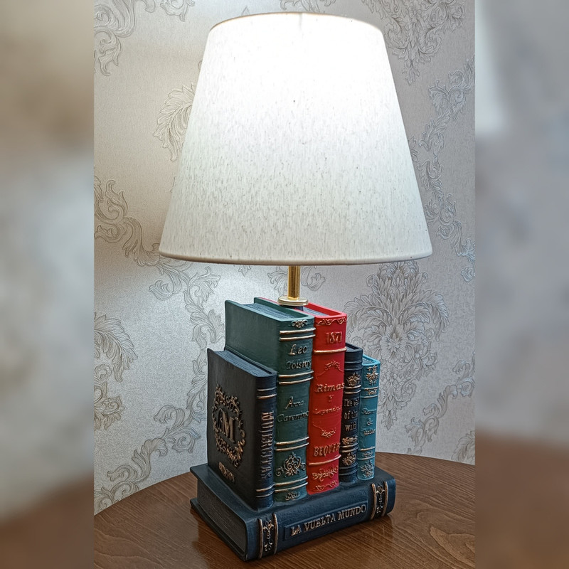 آباژور رومیزی مدل کتاب کد 05