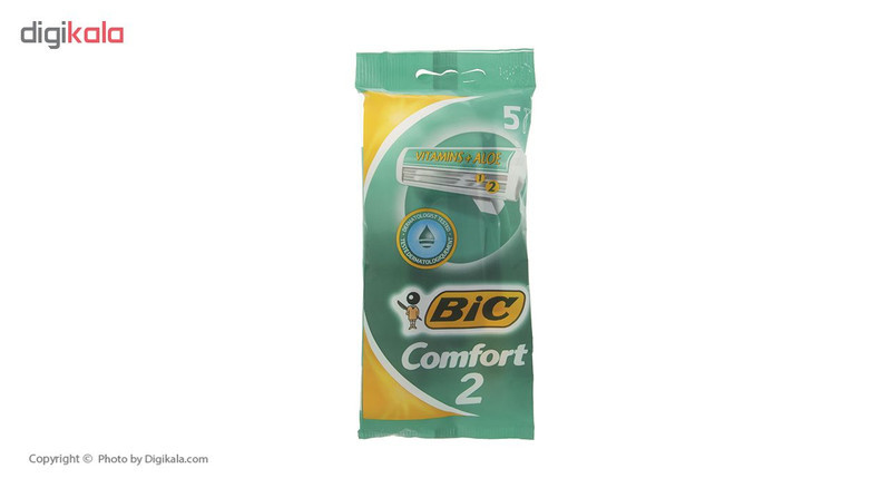 خودتراش بیک مدل Comfort بسته 5 عددی