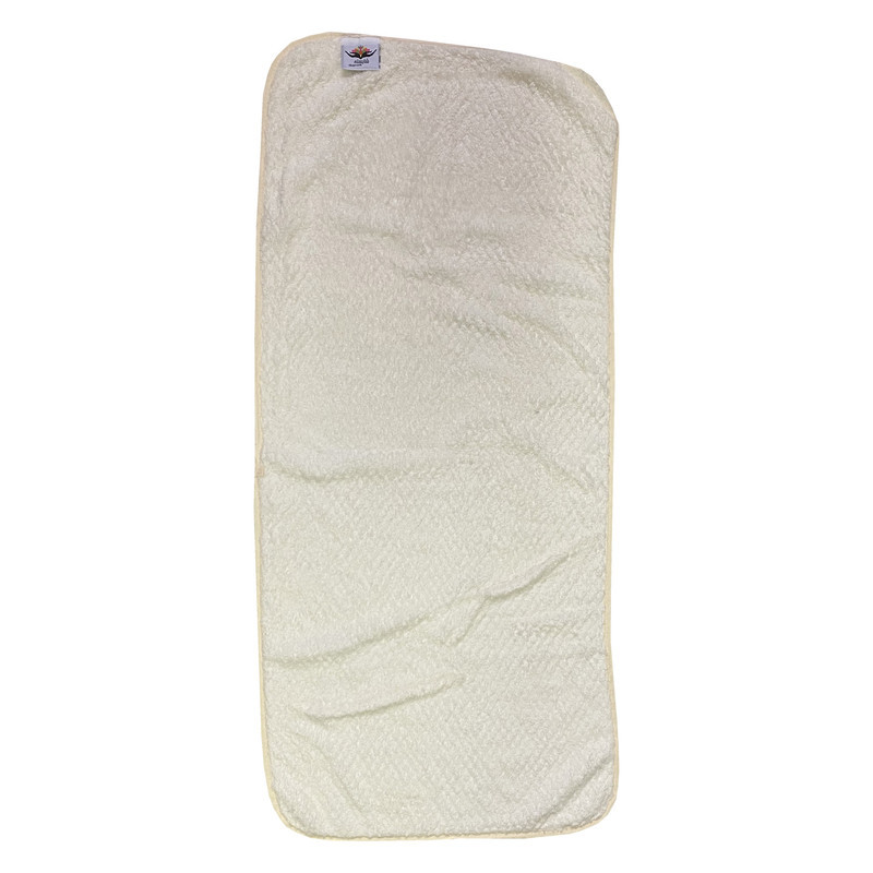 حوله دستی شایسته مدل نسترن سایز 35X75 سانتی متر
