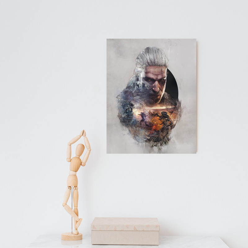 تابلو شاسی مدل گیمینگ ویچر  the witcher  کد 1242