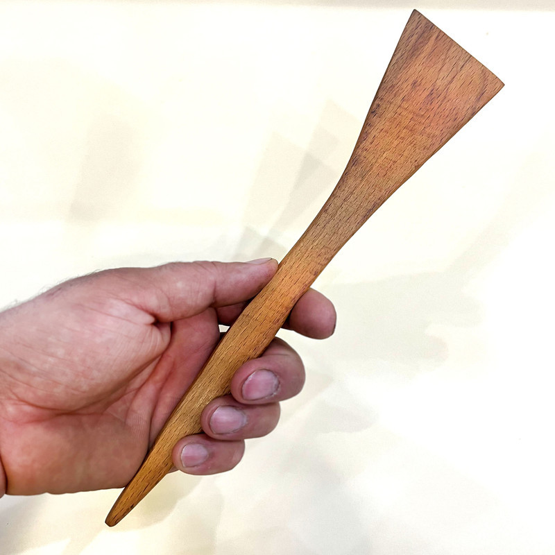 کفگیر چوبی مدل آراماس