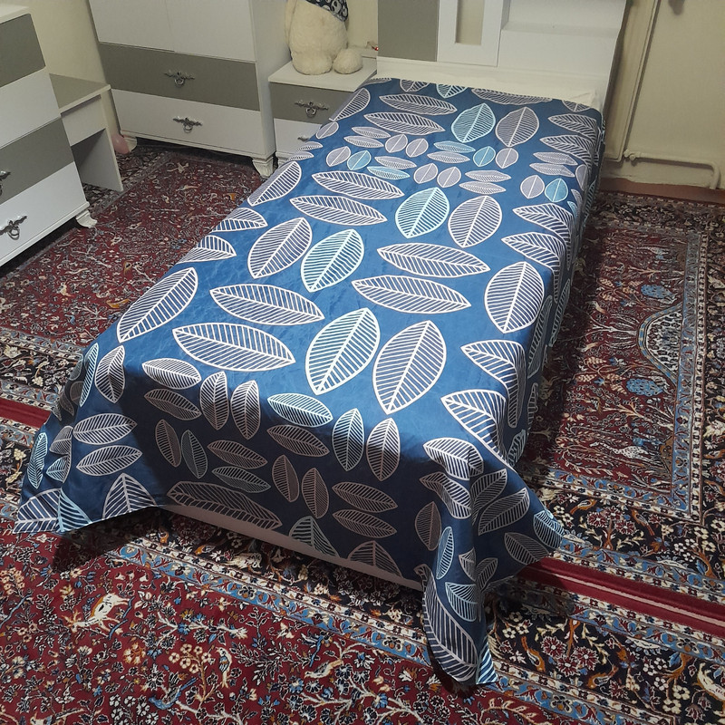 روکش لحاف مدل ماکائو نیکیا یک نفره سایز 220×190 سانتی متر