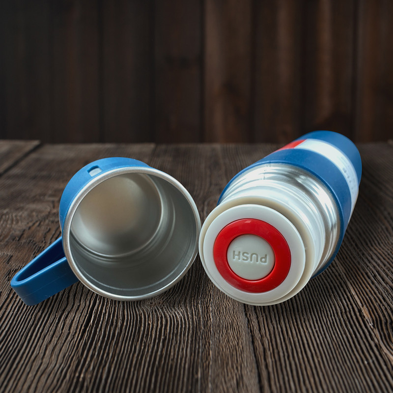 فلاسک مدل کادویی NEW VACUUM FLASK SET گنجایش 0.5 لیتر به همراه لیوان مجموعه 3 عددی