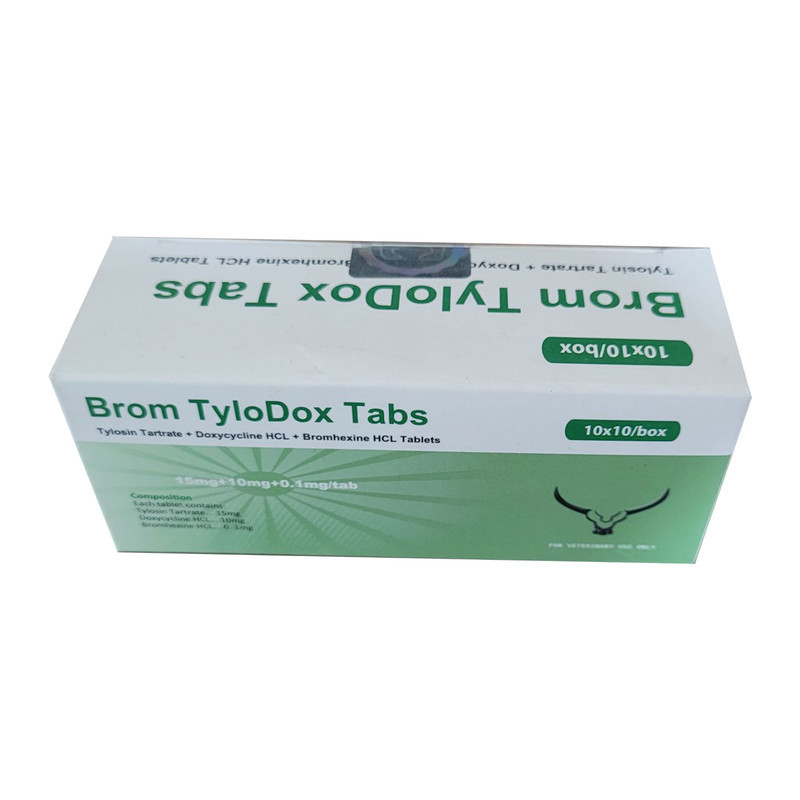 قرص پرندگان مکمل مدل TYDOXY bromبسته 100 عددی