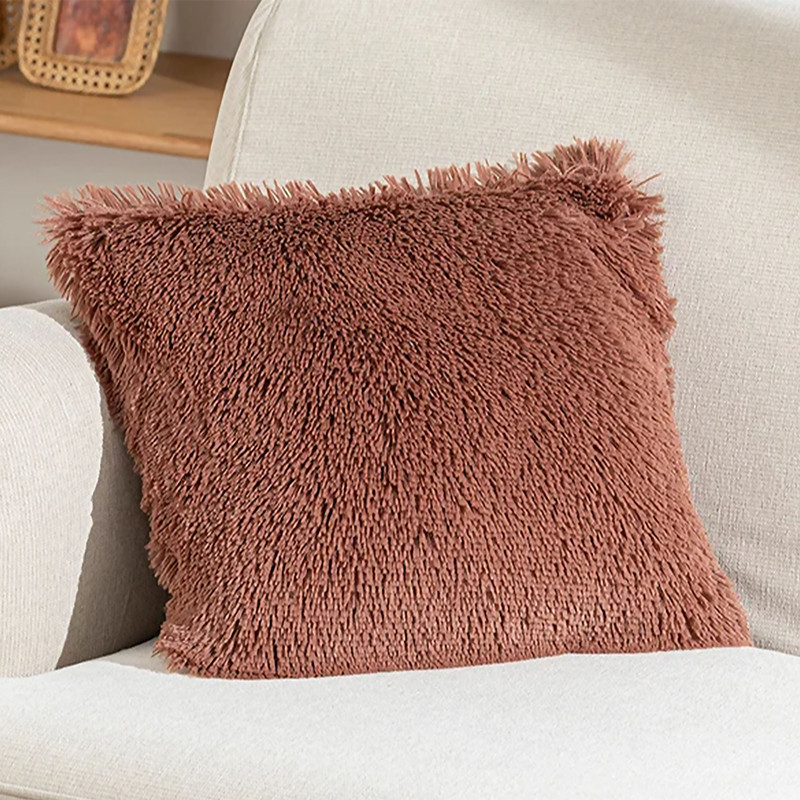 کاور کوسن انگلیش هوم مدل Fluffy Peluş G