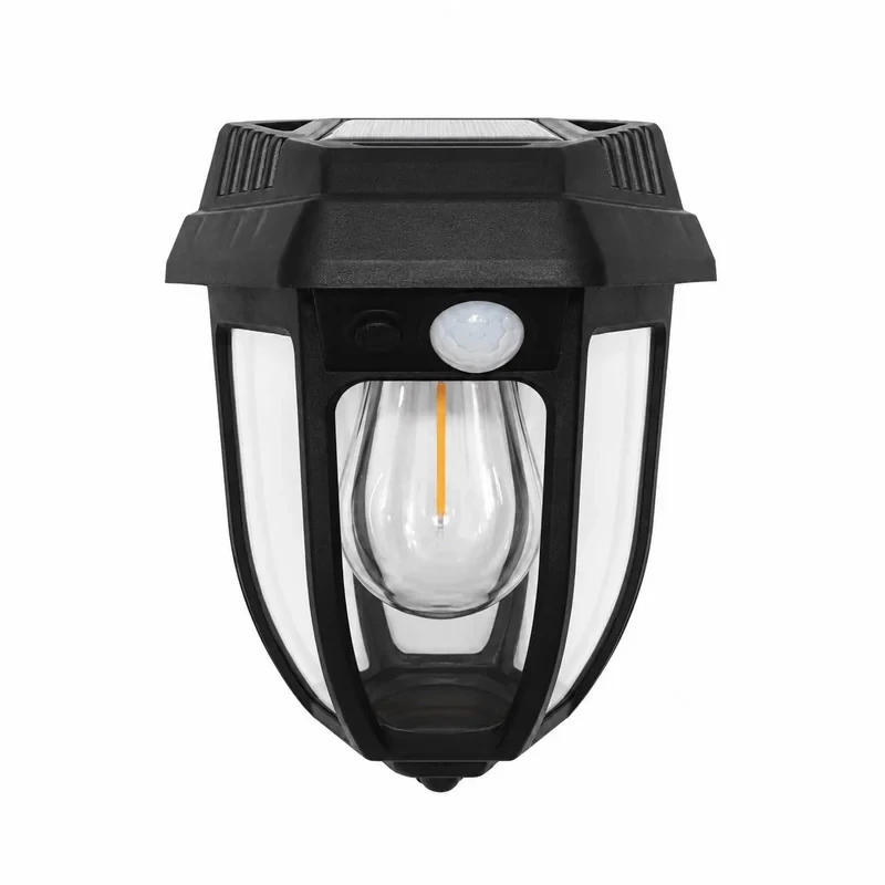 چراغ حیاطی مدل خورشیدی سنسوردار کد HW 669‑1W