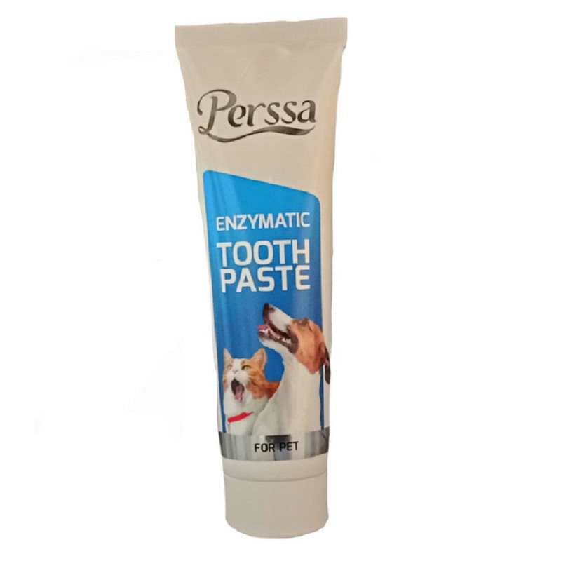 خمیر دندان سگ و گربه پرسا مدل Thooth paste وزن 100گرم