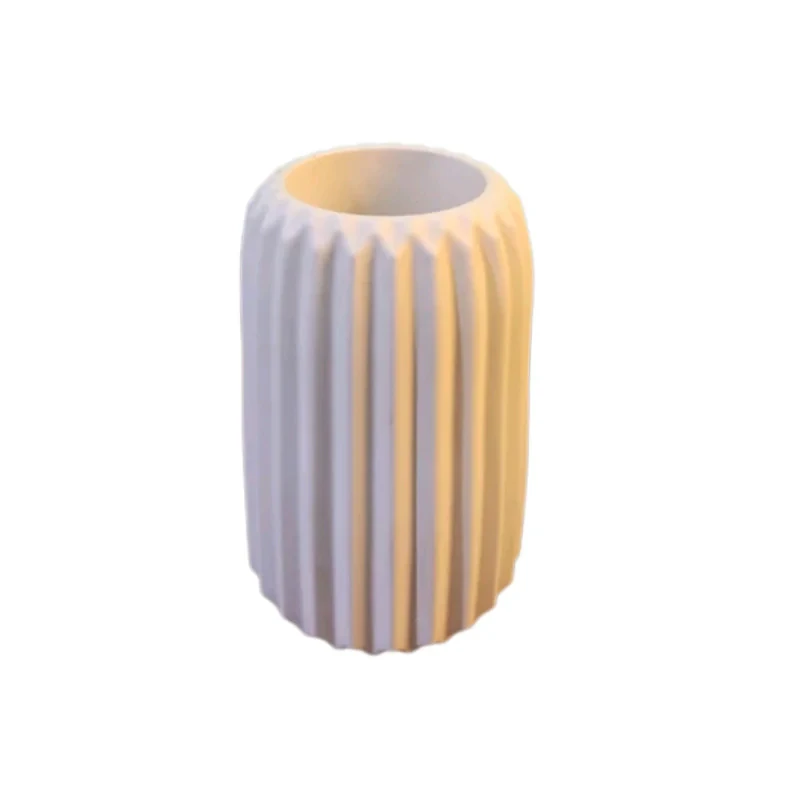گلدان دکوری مدل شیاردار PD131