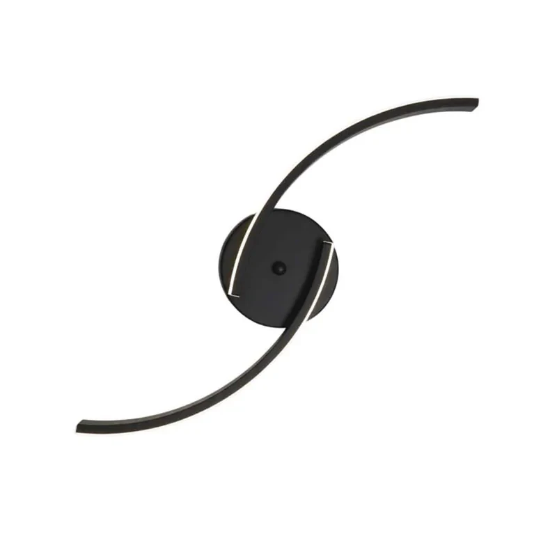 چراغ دیواری چشمه نور کد L6350.BK مدرن