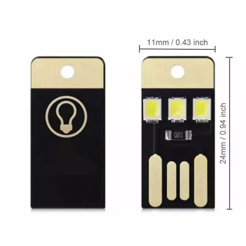 چراغ یو اس بی هارمن مدل WALLET 3 LED