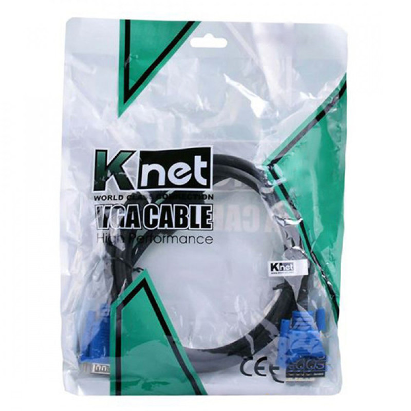 کابل VGA کی نت مدل K-CVGA0030 طول 3 متر