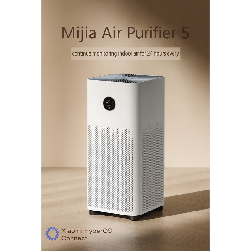 دستگاه تصفیه‌کننده هوا خانگی سه مرحله‌ای میجیا مدل Air Purifier 5
