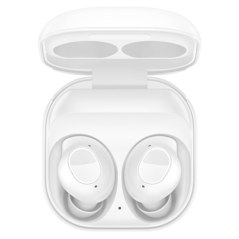 هدفون بلوتوثی سامسونگ مدل Galaxy Buds FE با نویز کنسلینگ فعال (ANC)، درگاه شارژ USB Type-C، دارای میکروفون دوگانه، مقاوم در برابر رطوبت و عرق