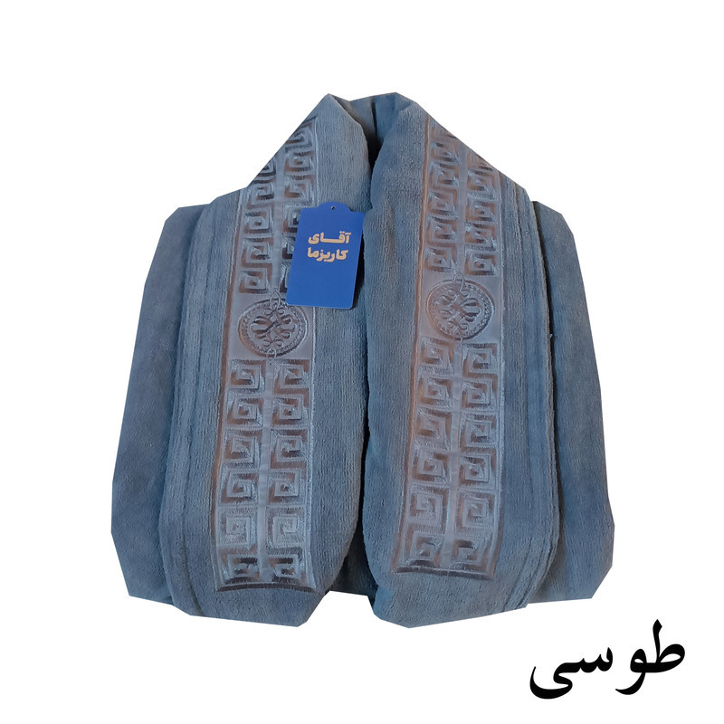 حوله پالتویی آقای کاریزما مدل تنپوش اصل طرح تاچی سایز 125