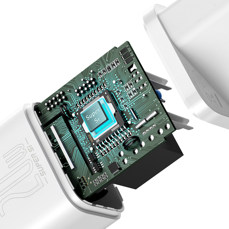 شارژر دیواری باسئوس مدل CCSUP-B