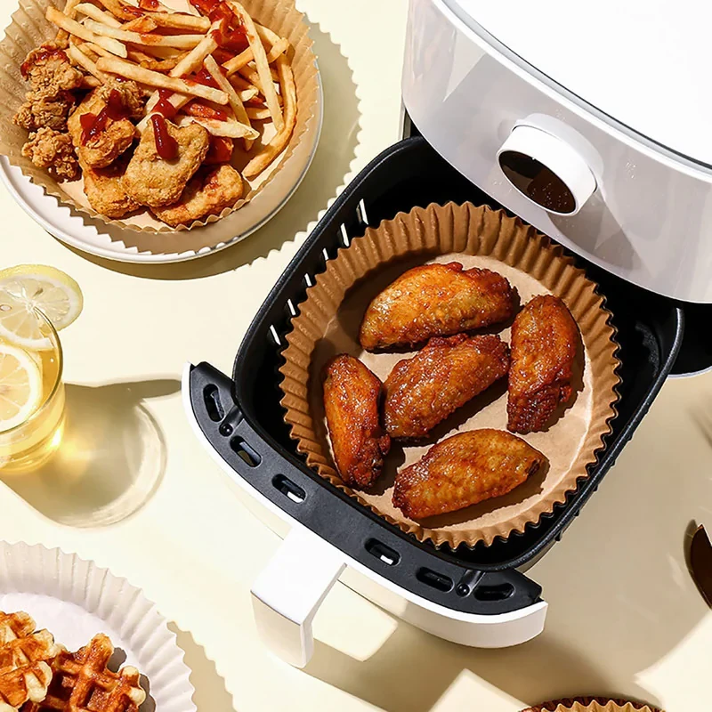 کاغذ شیرینی پزی مدل Air fryer بسته 50 عددی