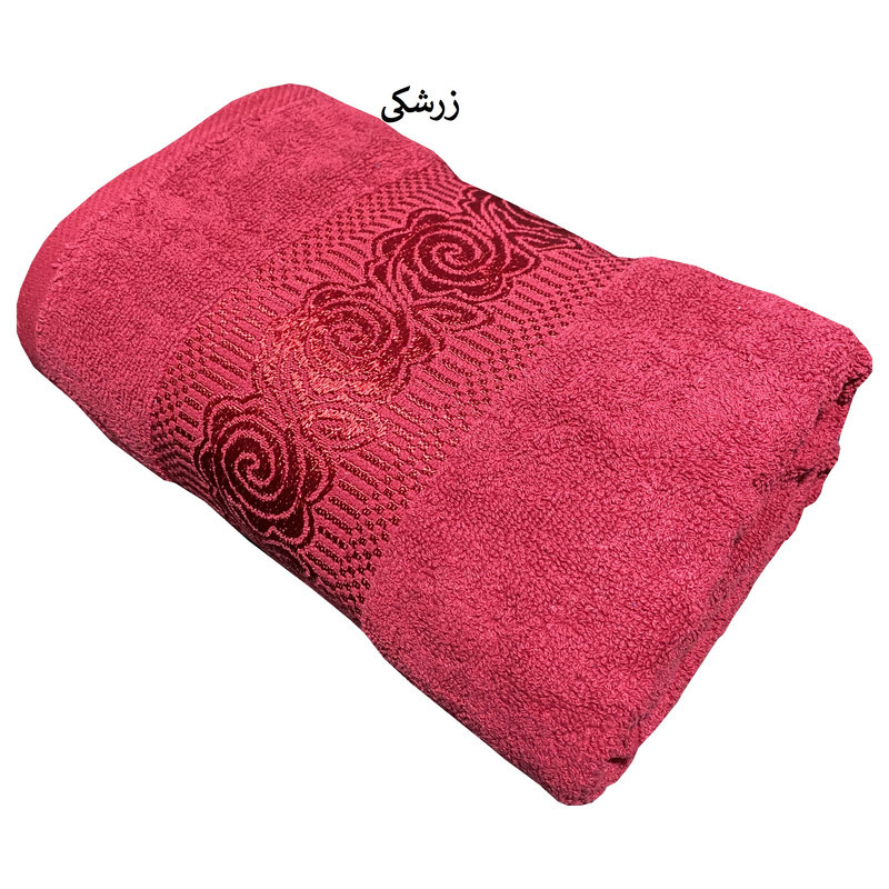 حوله دستی شایسته مدل روژان سایز 32×57 سانتی متر