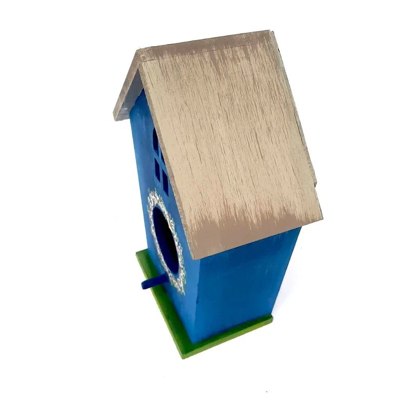 لانه پرنده مدل کلبه چوبی کد SMALL01