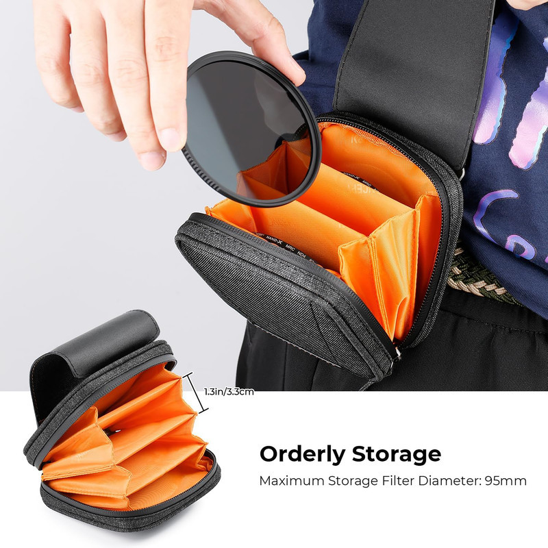 کیف دوربین کی اند اف مدل FILTER CASE - KF13.117