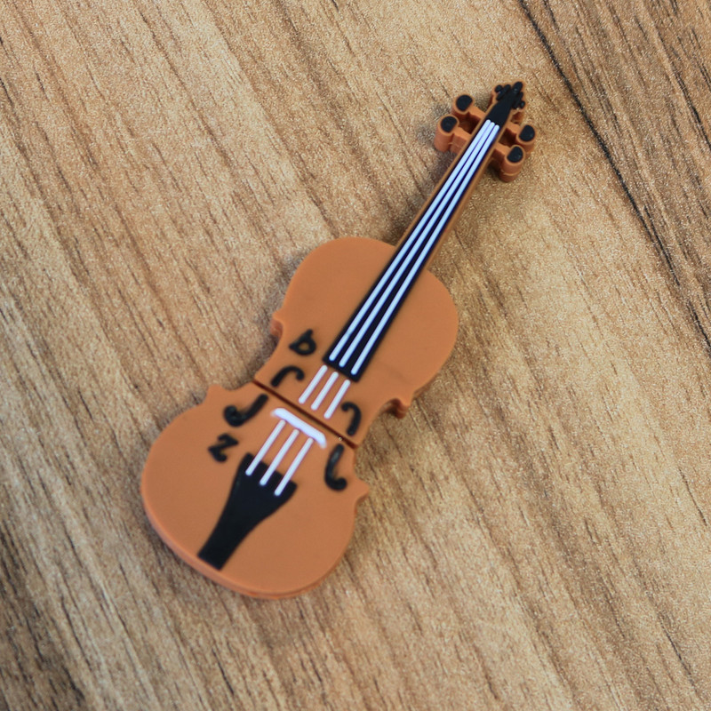 فلش مموری طرح ویولون مدل Ul-PVC-Violin03 ظرفیت 16 گیگابایت
