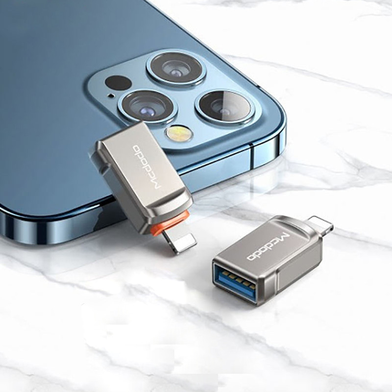 مبدل OTG تبدیل USB به لایتنینگ مک دودو مدل OT-86