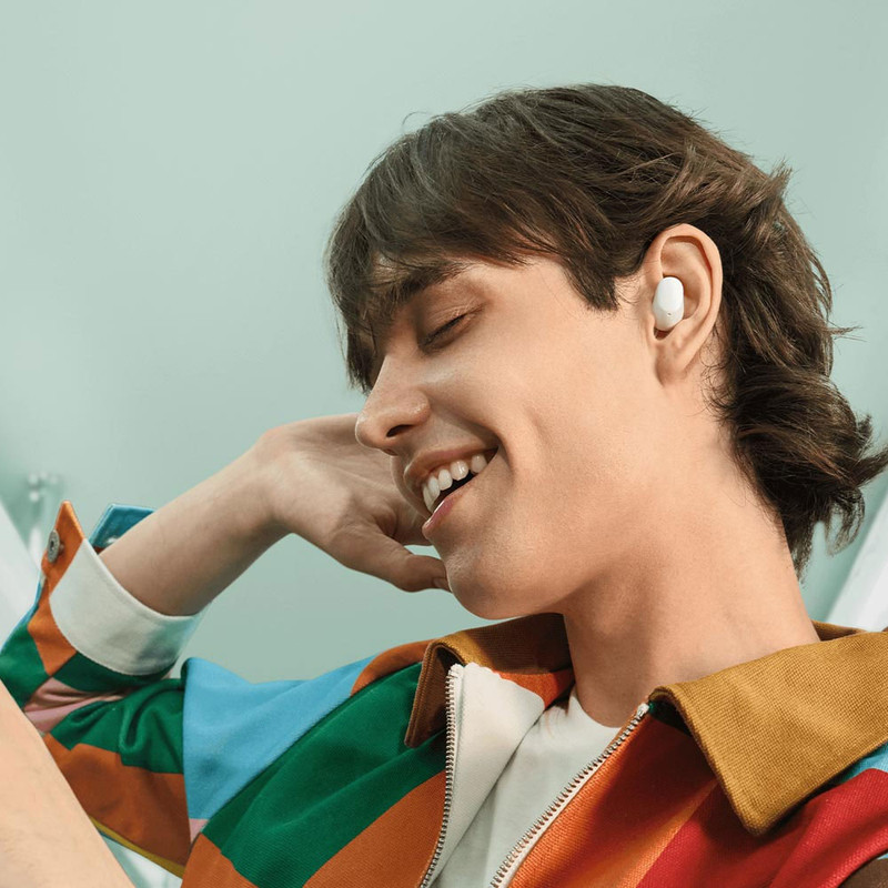 هدفون بلوتوثی شیائومی مدل Redmi Buds 6 Play با نویز کنسلینگ میکروفون (ENC)، درگاه شارژ USB Type-C، با قابلیت اتصال به چند دستگاه، دارای تکنولوژی صدای 360، دارای قابلیت شارژ سریع، مقاوم در برابر پاشش آب (IPX4)