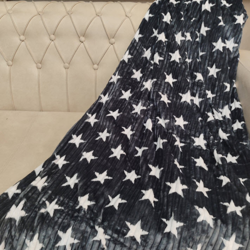 پتو مسافرتی طرح پلیسه کد 98 سایز 200x210 سانتی متر