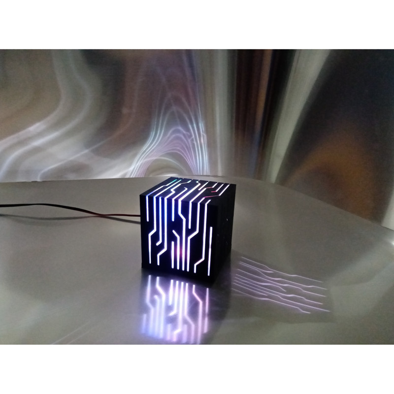 چراغ خواب مدل مکعب تکنو مدل mini1 RGB
