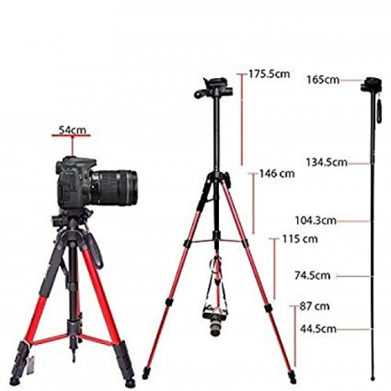 سه پایه دوربین جی ماری مدل KP-2234