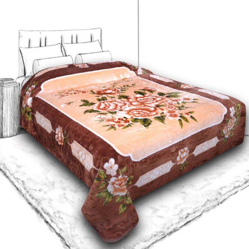 پتو دو نفره گلبافت مدل برتر کد 219 سایز 220x240 سانتی‌متر