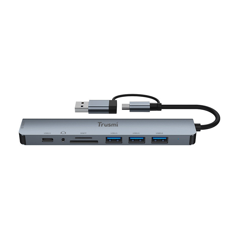 هاب 8 پورت USB-C تراسمی مدلDS01-01