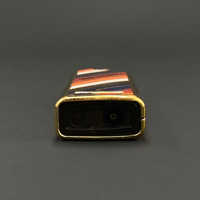 فندک گازی شنلونگ مدل سنگی طرح گرافیکی کد DKD-2103