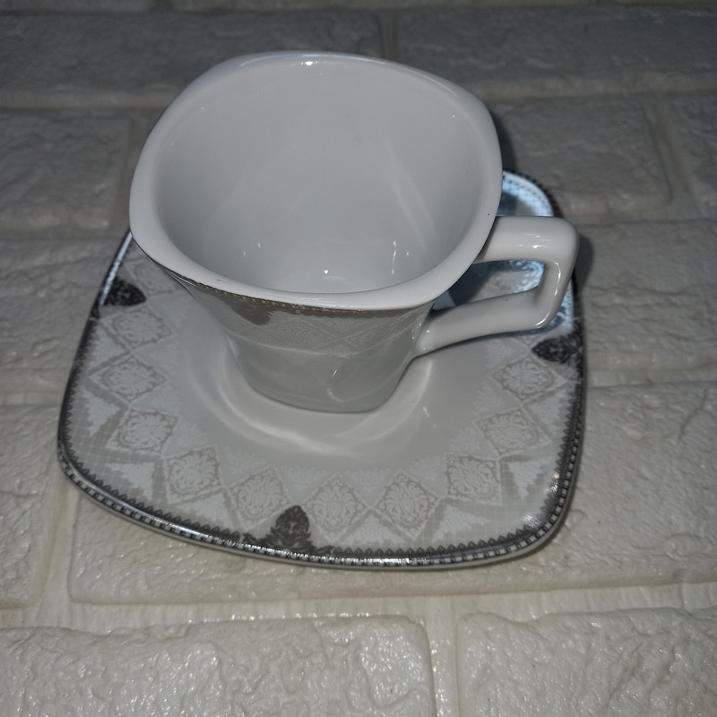 ست فنجان و نعلبکی 12 پارچه پارس چینی کد 603