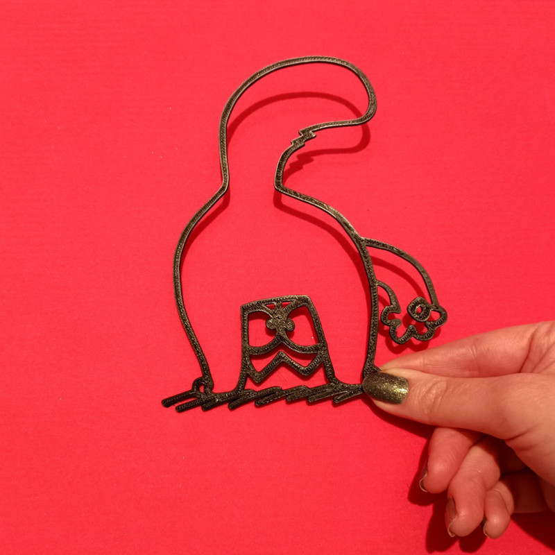 دیوارکوب طرح گربه سیمون کد 67-13